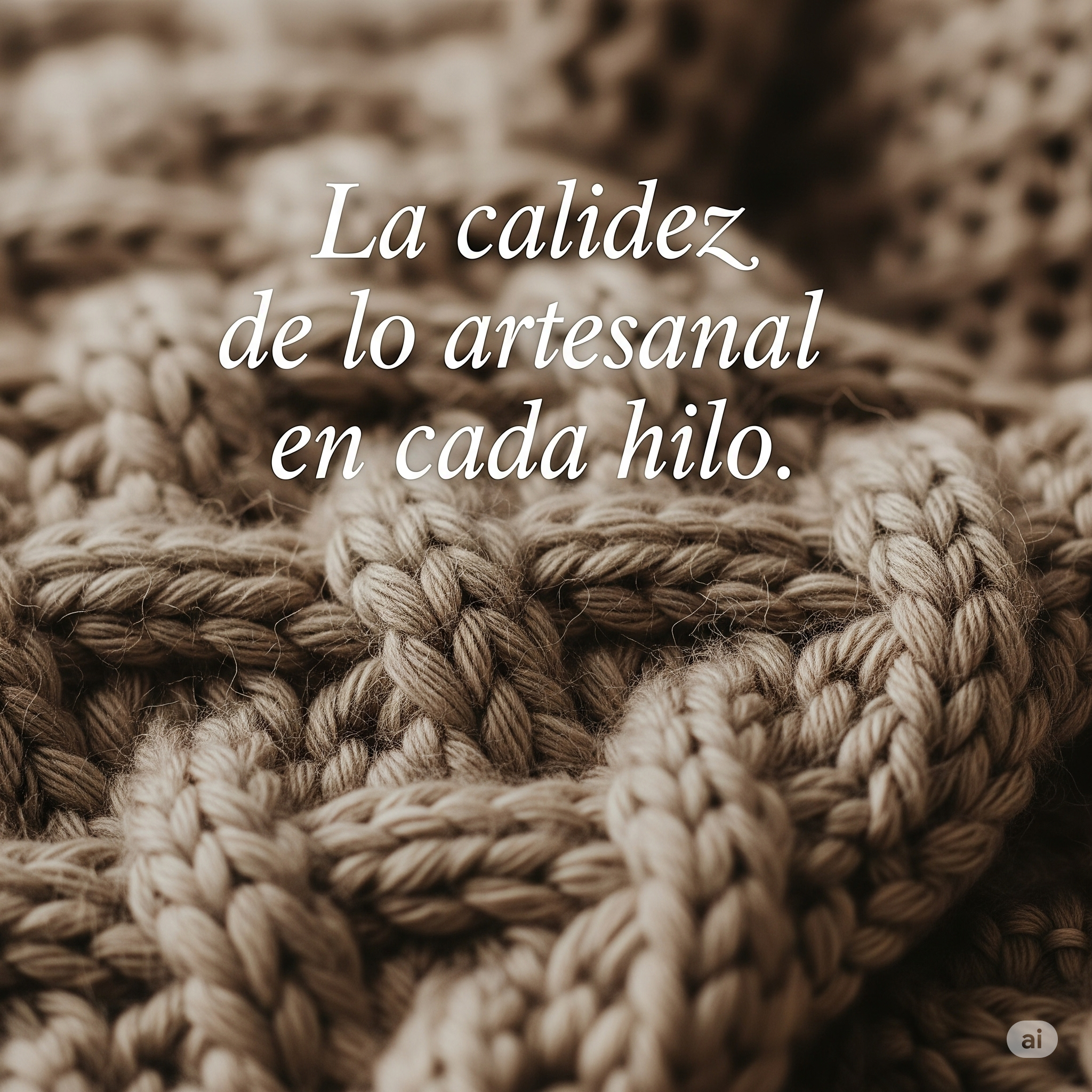 Descubre la calidez de los productos artesanales