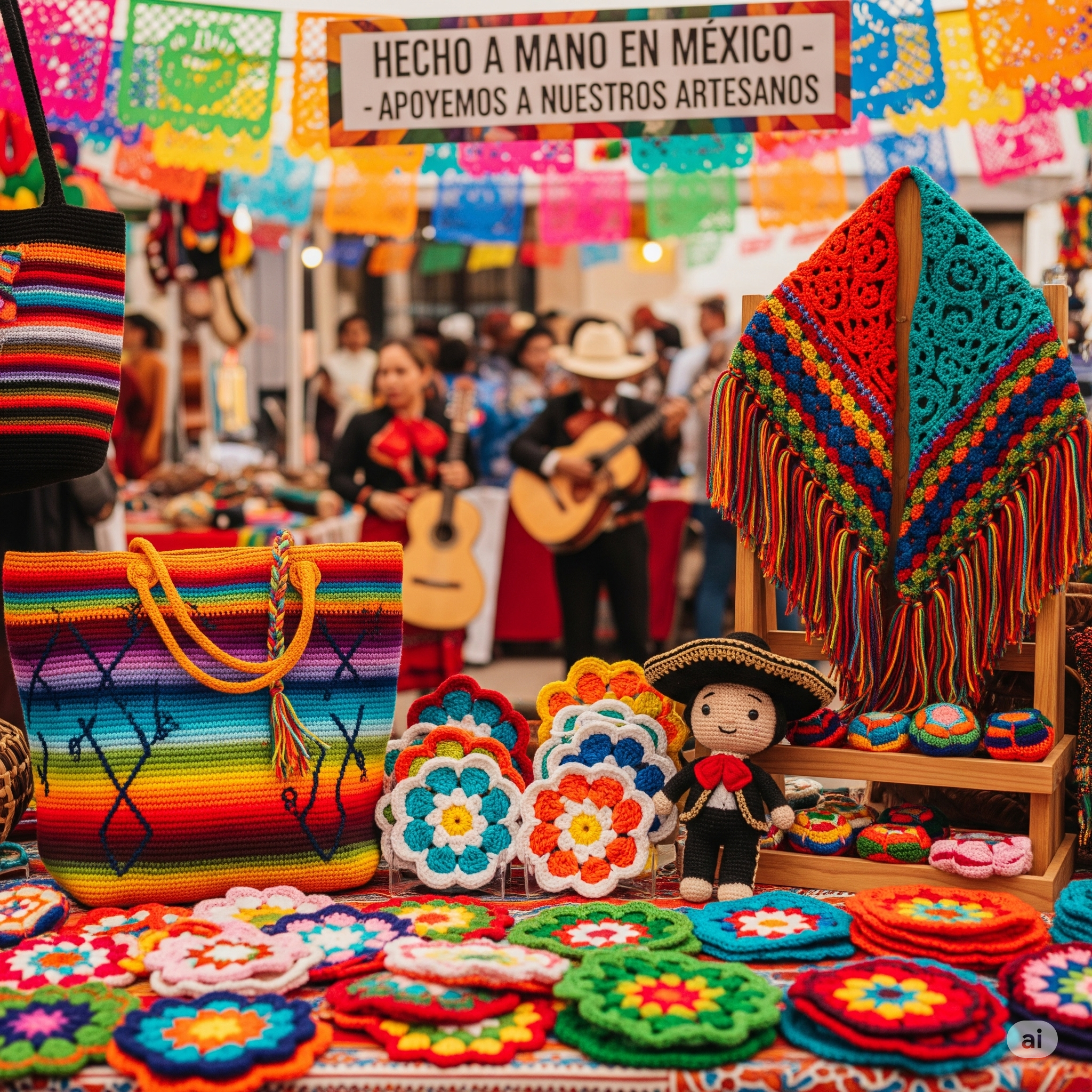 Apoya el Arte Local: Crochet 100% Mexicano